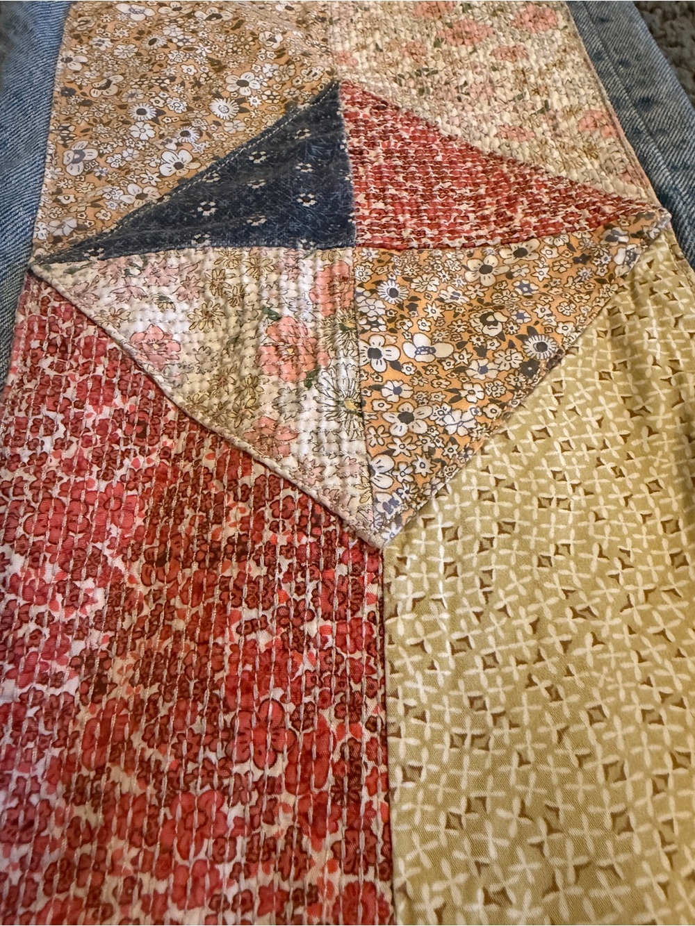 Levi's 501 150th Anniversary 90s Patchwork Jeans Road Tripping | Size 27 x 32 - Picture 9 of 12
